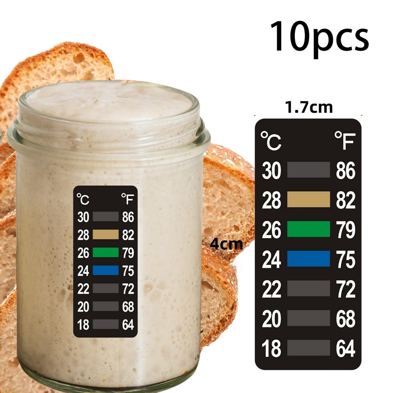 Temperature Strip Thermometer - 10 шт. температурных полосок для измерения