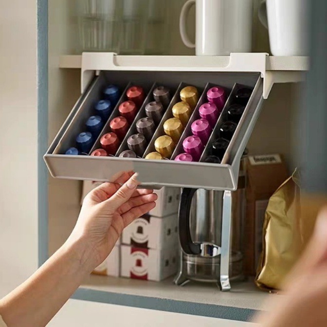 Coffee Equipment Rack - Органайзер для кофейных капсул и чайных