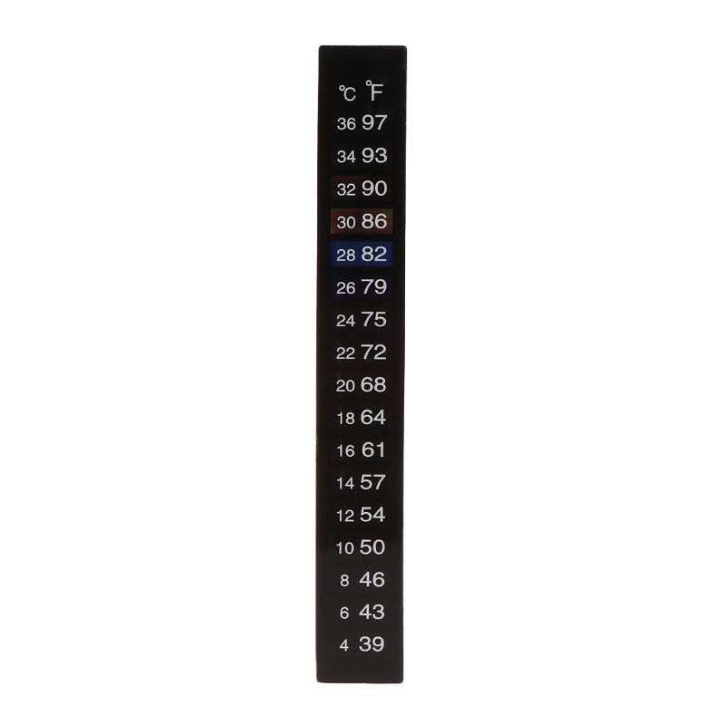 Temperature Strip Thermometer - 10 упаковок, стикер для аквариумного термометра,