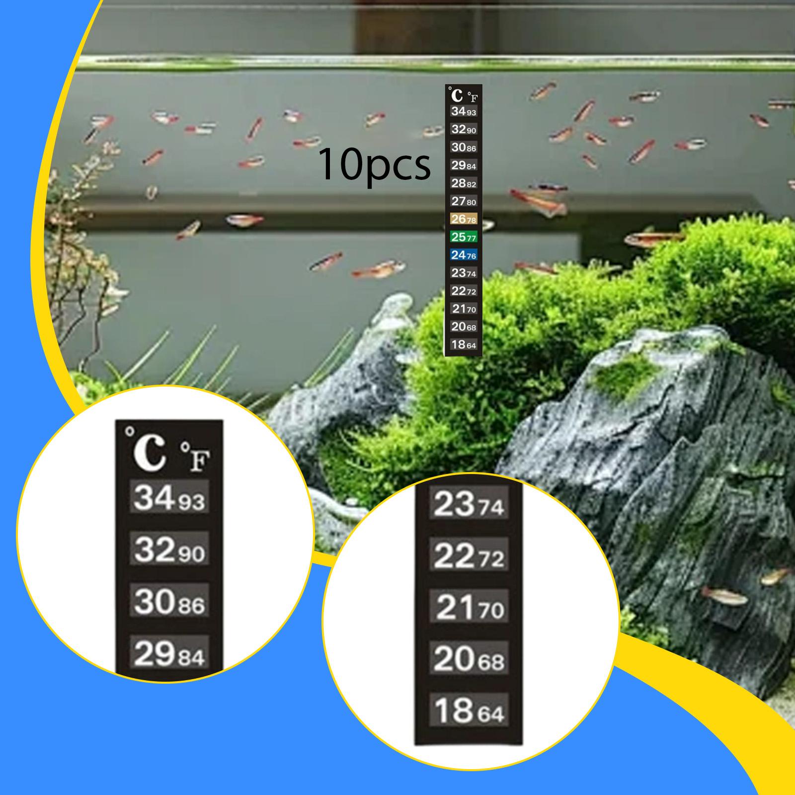 Temperature Strip Thermometer - Полоски для проверки температуры в аквариуме,