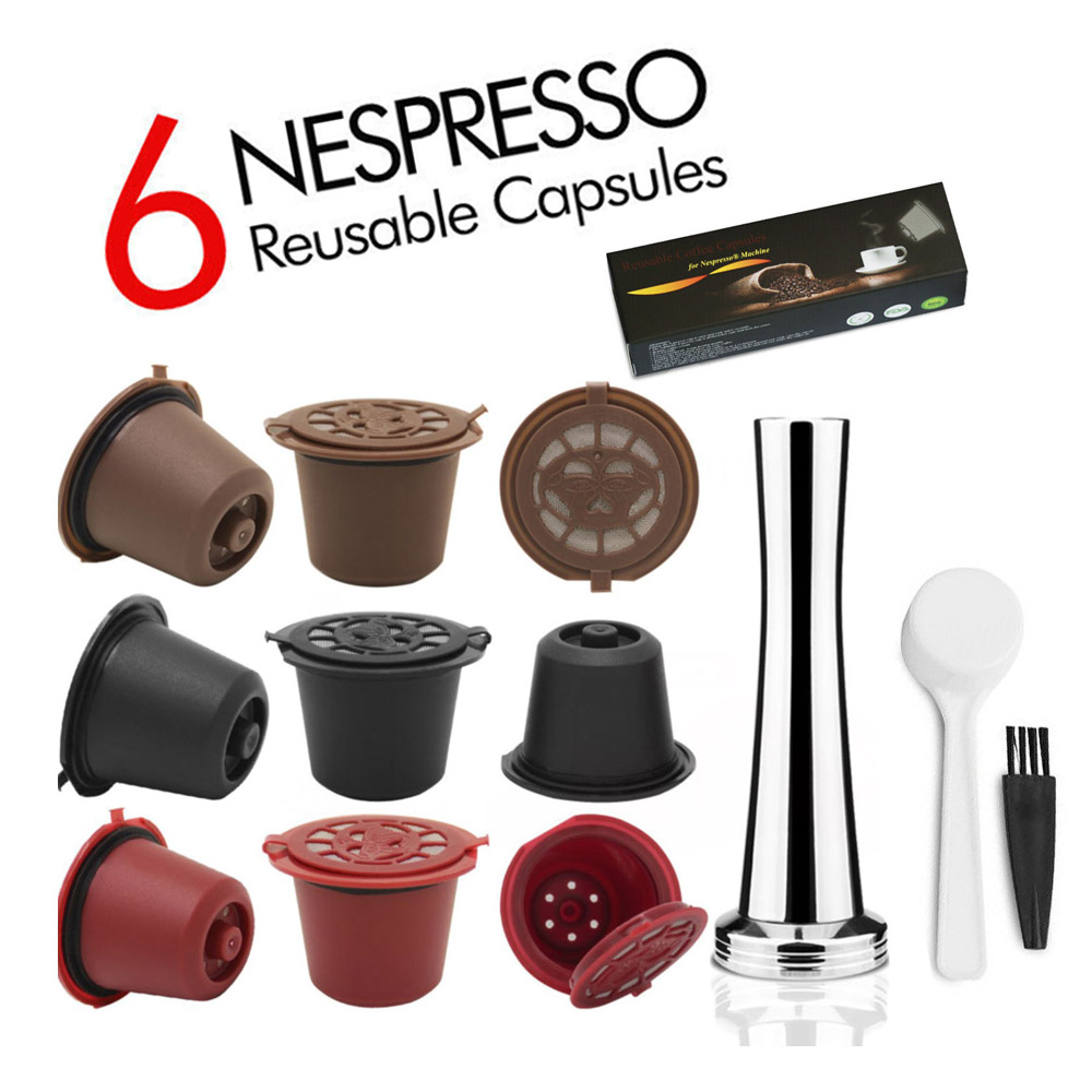 Coffee Equipment For Home - Многоразовые кофейные капсулы для кофемашины Nespresso