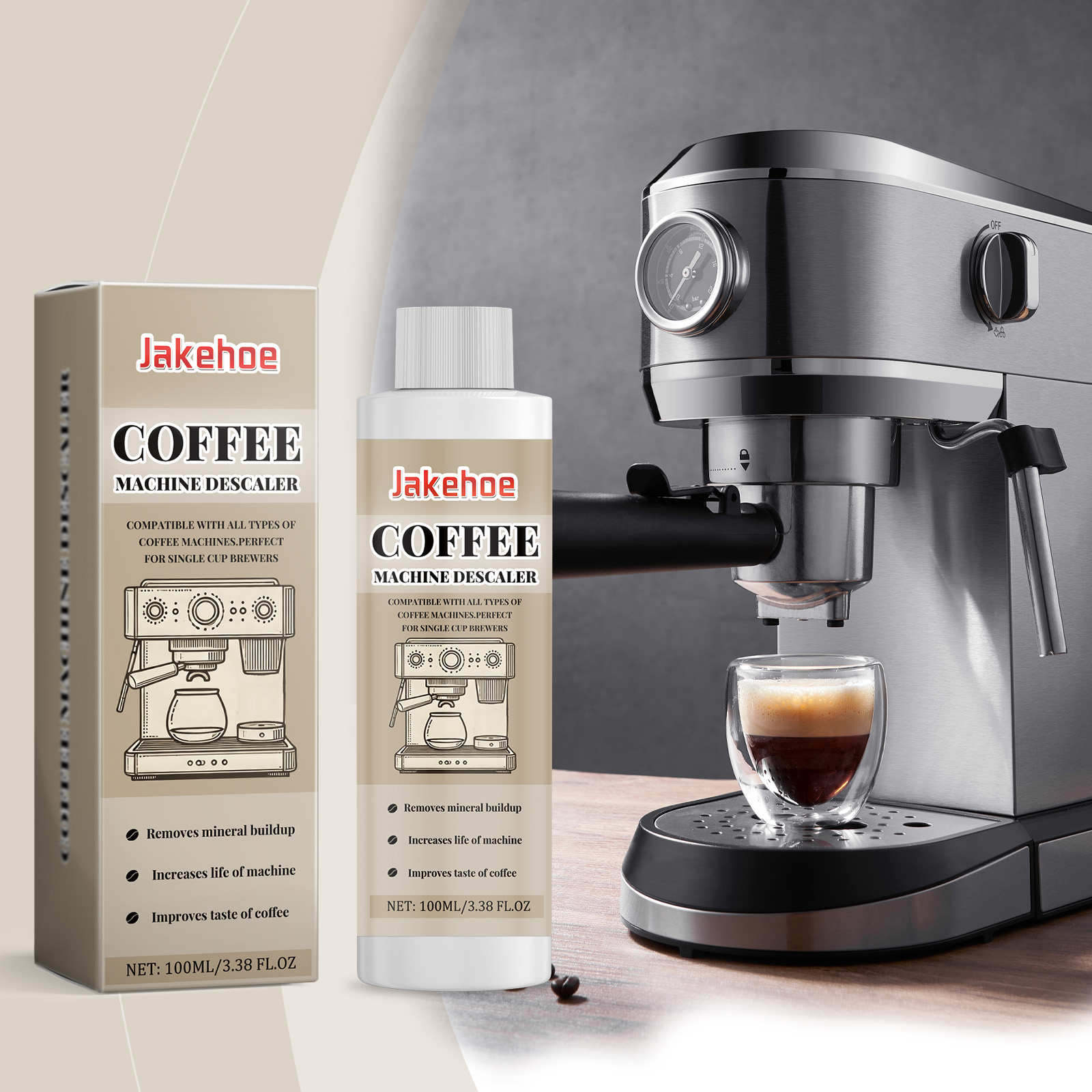 Coffee Equipment Maintenance - Очиститель кофемашины Jakehoe, накипивание кофемашины, очистка,
