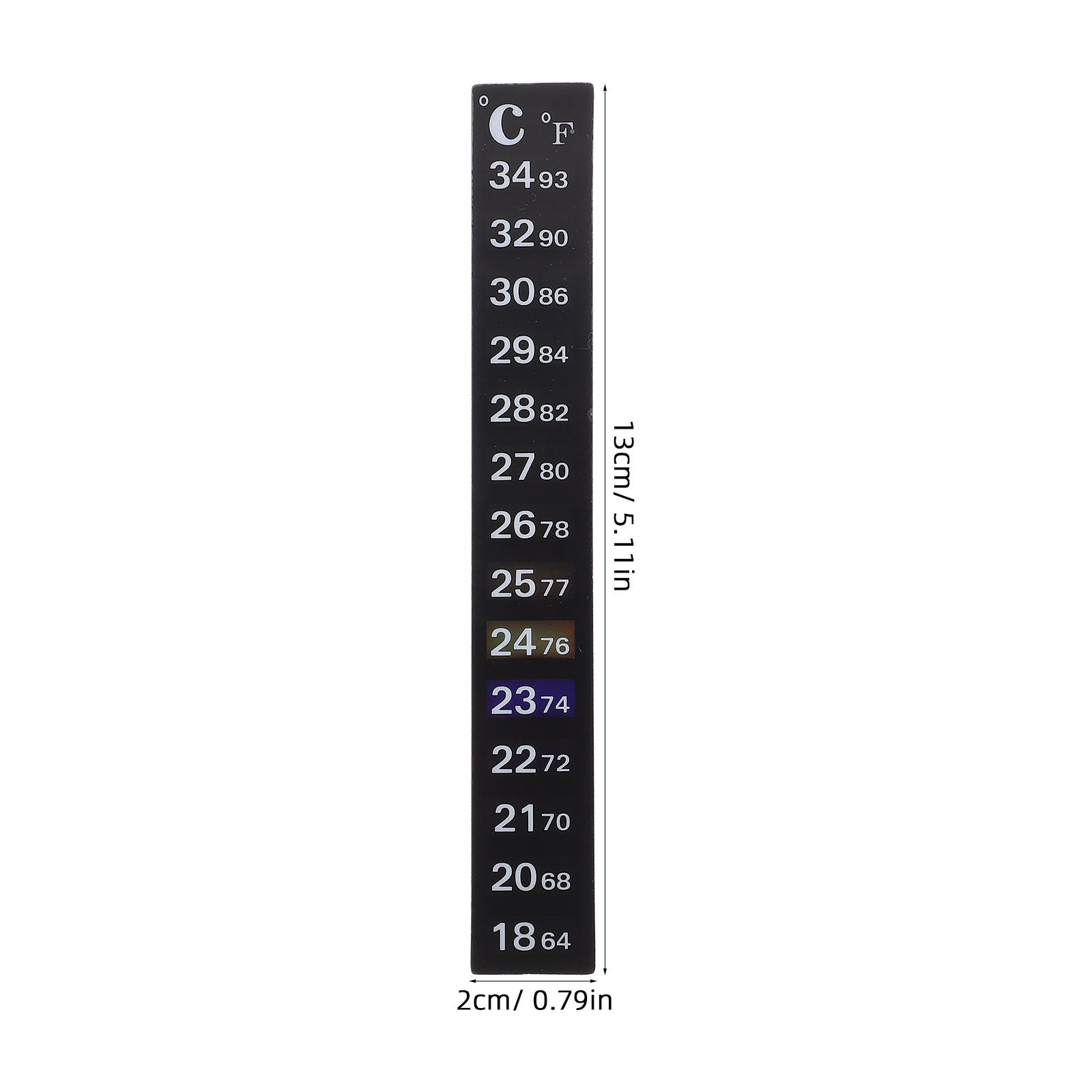 2 шт. наклеек-термометров для  – обзор и цена Temperature Strip Thermometer