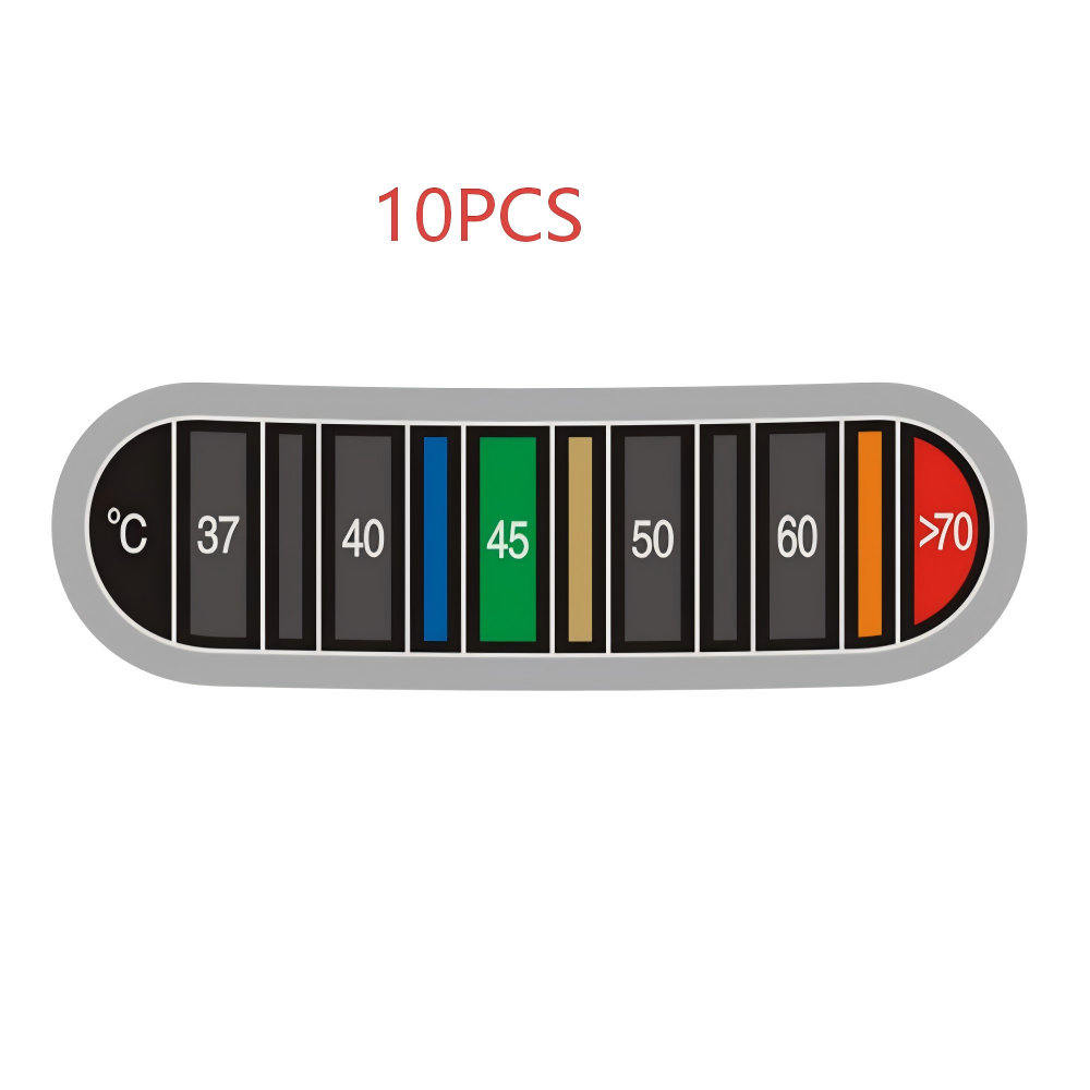 10 шт., клейкие термометры для – обзор и цена Temperature Strip Thermometer