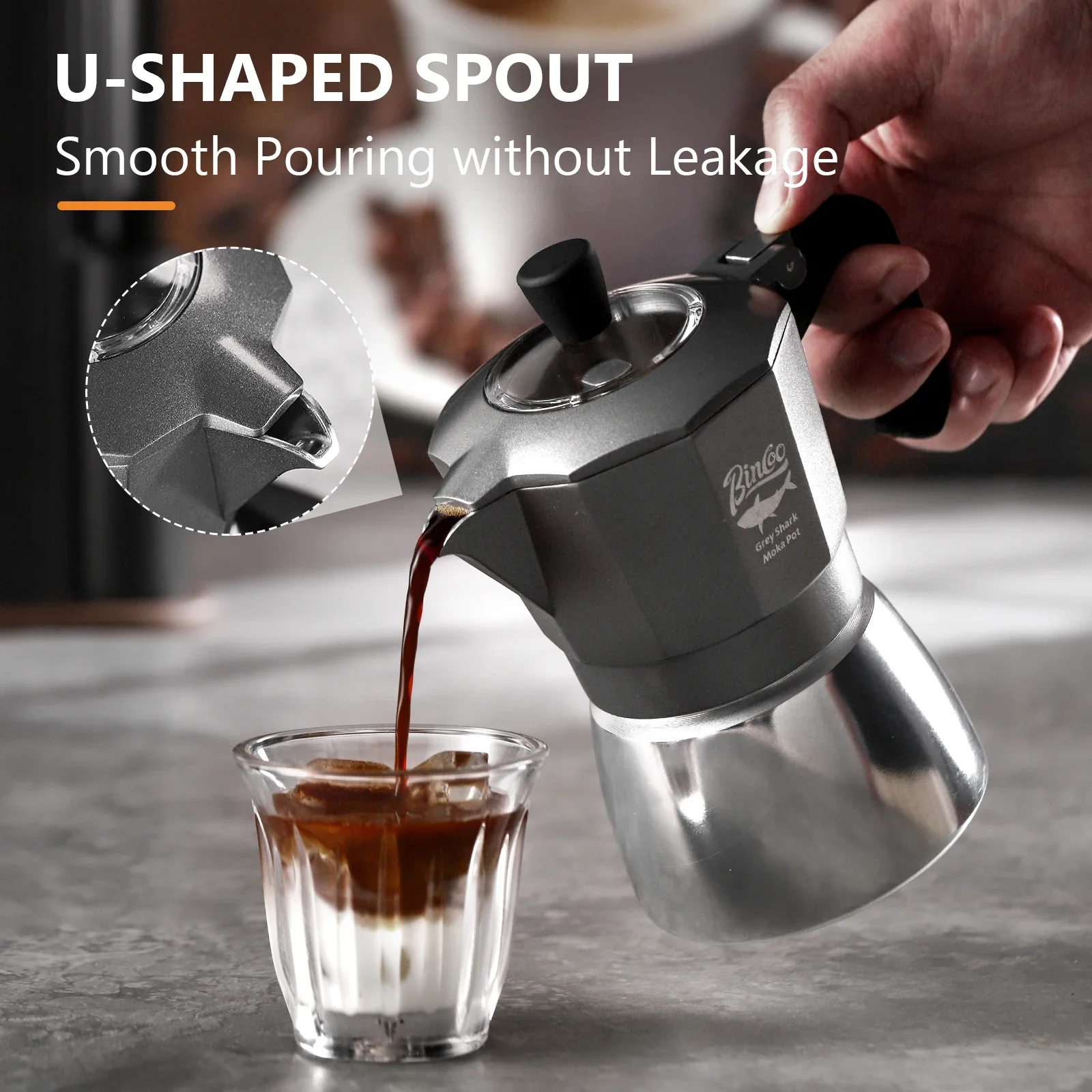 Кофеварка Bincoo Moka Pot на 2 – обзор и цена Coffee Equipment For Sale