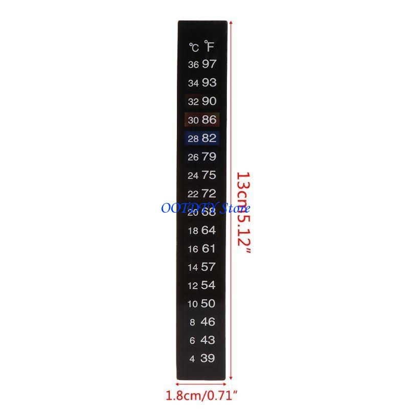 367A 10 шт. Бетта наклейка тер – обзор и цена Temperature Strip Thermometer