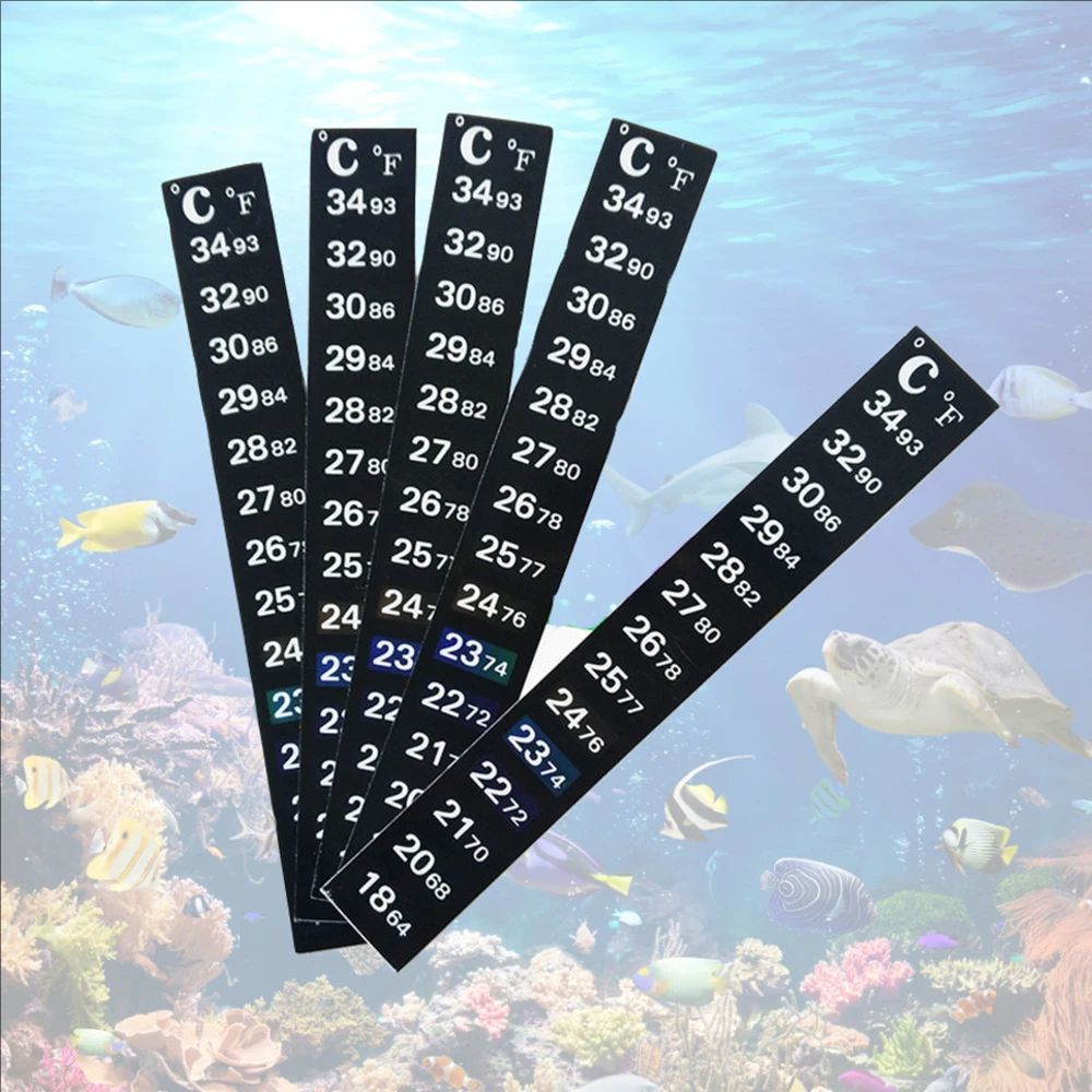 Набор из 5/10 шт. самоклеящихс – обзор и цена Temperature Strip Thermometer
