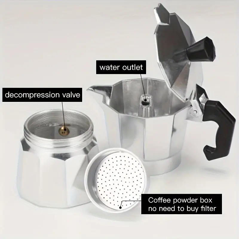 Классическая алюминиевая мока- – обзор и цена Coffee Equipment For Sale