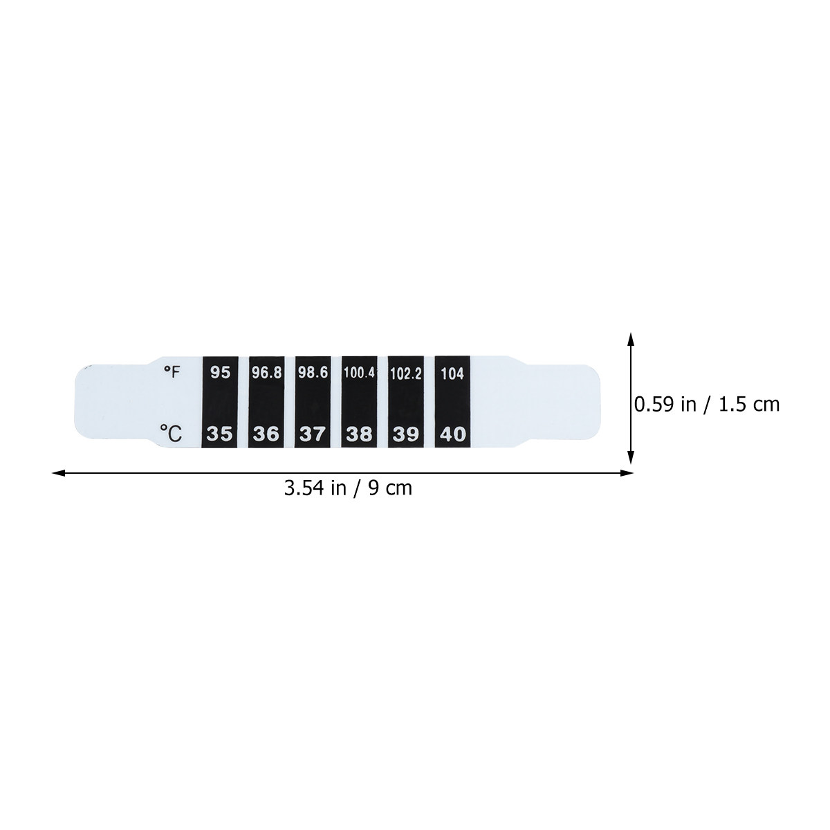 10 шт. термонаклеек для измере – обзор и цена Temperature Strip Thermometer