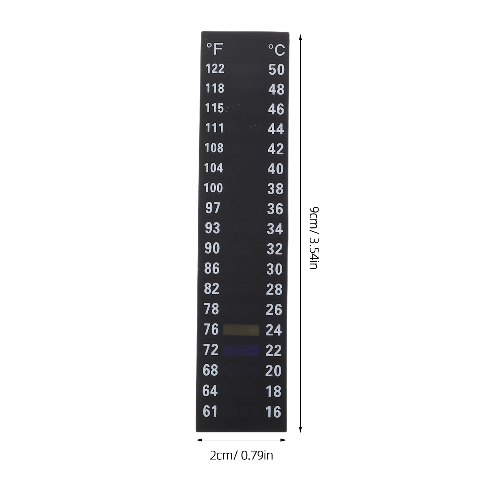 10 шт. термочувствительных пол – обзор и цена Temperature Strip Thermometer
