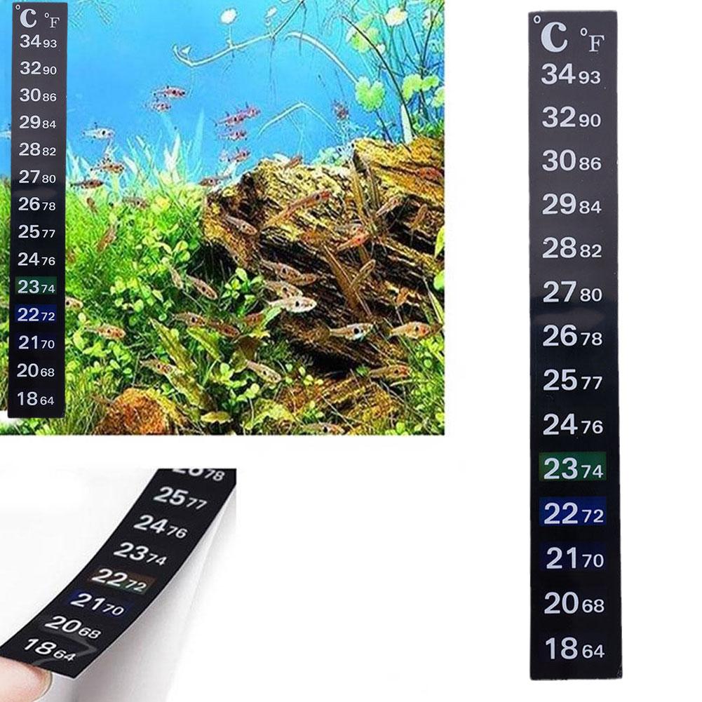 Цифровой аквариумный домашний  – обзор и цена Temperature Strip Thermometer